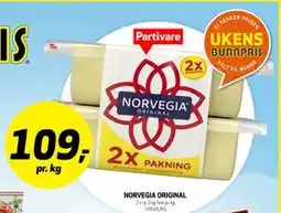 Bunnpris NORVEGIA ORIGINAL tilbud