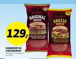 Bunnpris HAMBURGER OG CHEESEBURGER tilbud