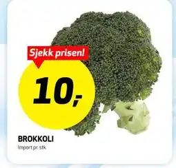 Bunnpris BROKKOLI tilbud