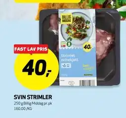 Bunnpris SVIN STRIMLER tilbud