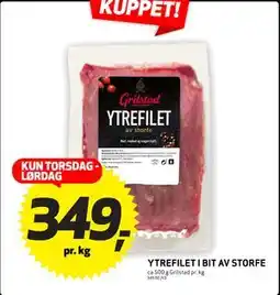 Bunnpris YTREFILETI BITAV STORFE tilbud