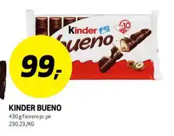 Bunnpris KINDER BUENO tilbud