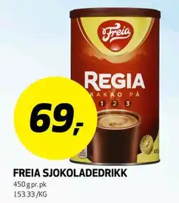 Bunnpris FREIA SJOKOLADEDRIKK tilbud