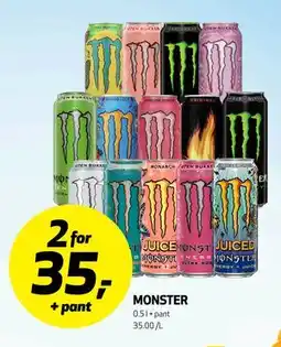 Bunnpris MONSTER tilbud