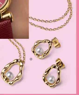 Oriflame Glimmers of Love Pearl Jewellery Set tilbud