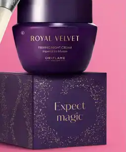 Oriflame Royal Velvet Firming Night Cream Festive Edition tilbud