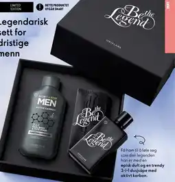 Oriflame BE THE LEGEND-Sett tilbud