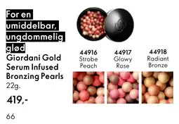 Oriflame Giordani Gold Serum Infused Bronzing Pearls tilbud