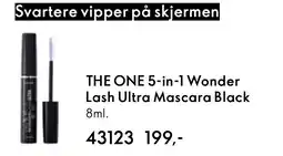 Oriflame THE ONE 5-in-1 Wonder Lash Ultra Mascara Black tilbud