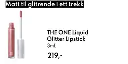Oriflame THE ONE Liquid Glitter Lipstick tilbud