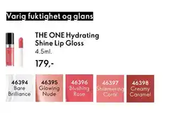 Oriflame THE ONE Hydrating Shine Lip Gloss tilbud