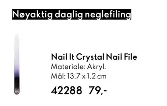 Oriflame Nail It Crystal Nail File tilbud