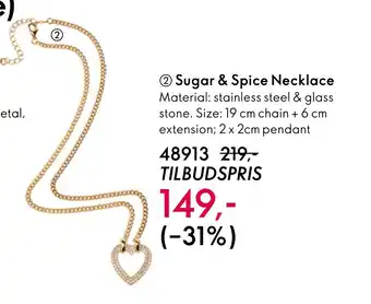 Oriflame Sugar & Spice Necklace tilbud