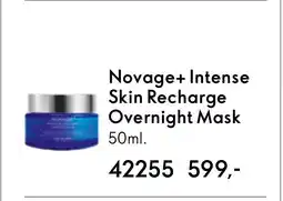 Oriflame Novage+ Intense Skin Recharge Overnight Mask tilbud