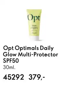 Oriflame Opt Optimals Daily Glow Multi-Protector SPF50 tilbud