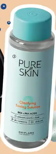 Oriflame Pure Skin Clarifying Toning Solution tilbud
