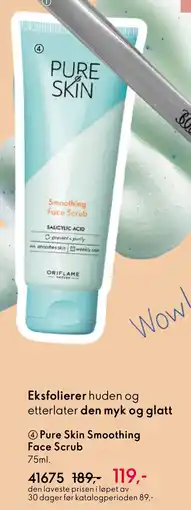 Oriflame Pure Skin Smoothing Face Scrub tilbud