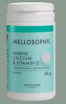 Oriflame Wellosophy Marine Calcium & Vitamin D tilbud