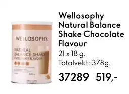 Oriflame Wellosophy Natural Balance Shake Chocolate Flavour tilbud