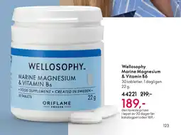 Oriflame Wellosophy Marine Magnesium & Vitamin B6 tilbud