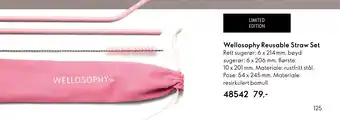 Oriflame Wellosophy Reusable Straw Set tilbud