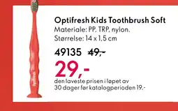 Oriflame Optifresh Kids Toothbrush Soft tilbud