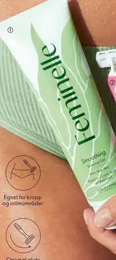 Oriflame Feminelle Smoothing Shaving Gel with Aloe Vera tilbud