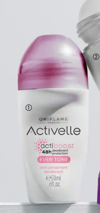 Oriflame Activelle Even Tone anti-perspirant deodorant tilbud