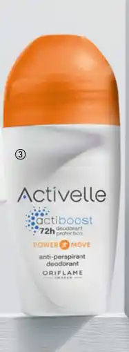 Oriflame Activelle Power Move Anti-perspirant Deodorant tilbud
