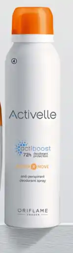 Oriflame Activelle Power Move Anti-perspirant Deodorant Spray tilbud