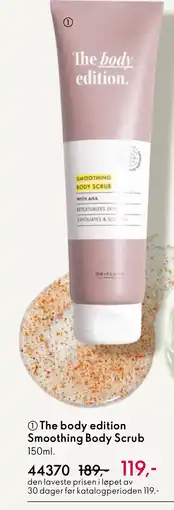 Oriflame The body edition Smoothing Body Scrub tilbud