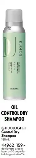 Oriflame DUOLOGI Oil Control Dry Shampoo tilbud