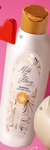 Oriflame Milk & Honey Gold Pampering Shower Cream tilbud