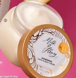 Oriflame Milk & Honey Gold Nourishing Hand & Body Cream tilbud