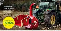 Felleskjøpet TP flishugger TP 200 PTO drift tilbud