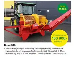 Felleskjøpet Duun 370 tilbud