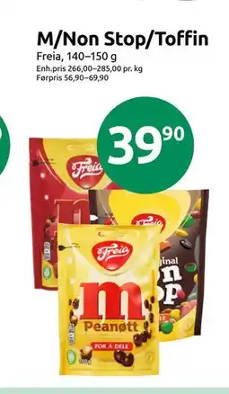 Joker M/Non Stop/Toffin tilbud