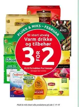 Joker Varm drikke og tilbehør tilbud