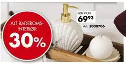 Sparkjøp ALT BADEROMSINTERIØR tilbud