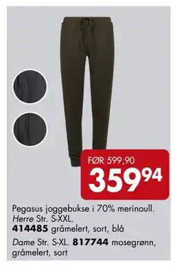 Sparkjøp Pegasus joggebukse tilbud