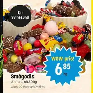 Eurocash Smågodis tilbud