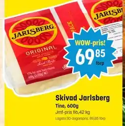 Eurocash Skivad Jarlsberg tilbud