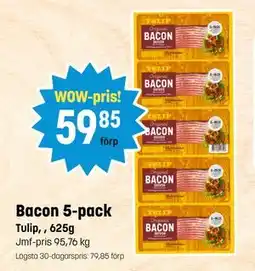 Eurocash Bacon 5-pack tilbud