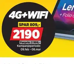 POWER 4G+WIFI tilbud