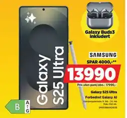 POWER Galaxy S25 Ultra tilbud