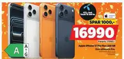 POWER Apple iPhone 17 Pro Max 256 GB tilbud