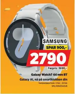 POWER Galaxy Watch7 44 mm BT tilbud