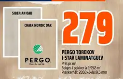 Coop Obs Pergo torekov 1-stav laminatgulv tilbud