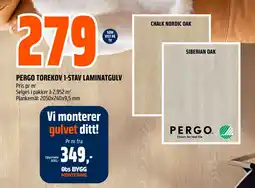 Coop Obs Pergo torekov 1-stav laminatgulv tilbud