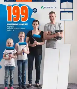 Coop Obs Walls2paint sponplate tilbud